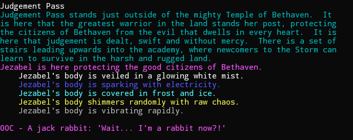 If the player becomes a rabbit… what does the rabbit become?